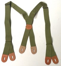 WWII US ARMY AIRBORNE PARATROOPER JUMP TROUSERS BRACERS SUSPENDERS picture