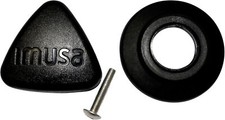 IMUSA Large Spare Triangle Knob Set for Calderos,Black Large, Black  picture