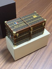 Louis Vuitton Miss France Mini Trunk M99408 Monogram VIP Gift Paperweight w/ Box picture