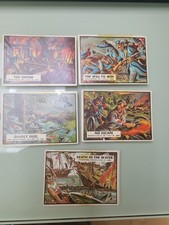1962 Topps (5) Different Civil War News Vintage Card Lot picture