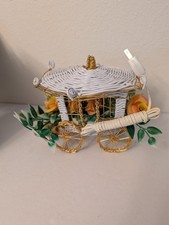 Vtg Crown Carriage Electrified Flower Arrangement NIB 1960's Hong Kong picture