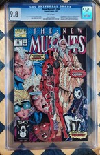 New Mutants #98 CGC 9.8 White Pages 1st Appearance of Deadpool 1991 - 💥KaPOW💥 picture