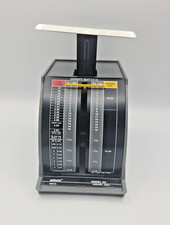 Vintage 2001 2 LB Metal Postal Scale Pelouze Model X2 54572 picture
