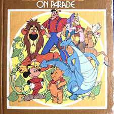 Disney Fantasy on Parade World's of Nature Lot of 3 Books Children Hardcover picture