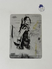 2025 Topps Chrome Marvel Cinematic #128 Kate Bishop Black Printing Plate 1/1 picture