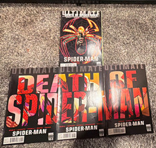 Marvel Ultimate Spider-Man #160 Death of Spider-Man Variant Cover Comic Lot picture