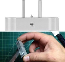 Self-Centering Scribe Scribing Center Finder Line Measuring Tools for Wood Metal picture