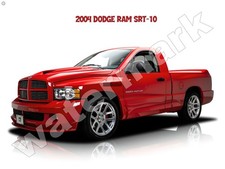 2004 Dodge Ram SRT-10 Metal Sign 9