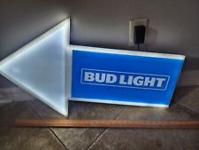 Bud Light Marquis Arrow Wide Iconic Neon Beer Bar Sign In Box  Budweiser picture