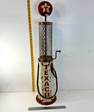 Texaco Gas Pump Metal Art Sculpture Handmade Rustic Garage Decor picture