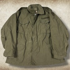 Vintage 60s US Army M-65 Field Jacket Size M Regular 2nd Gen Conmar Zip OG-107 picture