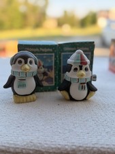 Vintage Young’s Inc. Christmas Penguins Set Of 2  picture