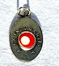 Vintage Catholic Saint Lucy Ex Indumentis  Relic Pendant picture
