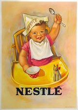 Nestle 1950 Vintage Advertisement Poster Art Premium Photo Print 4 Sizes picture