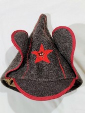 Soviet Union Red Army Budenovka Hat Cap Military Communist USSR CCCP picture