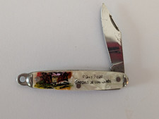 Vintage Pikes Peak Souvenir single blade Pocket Knife USA 