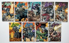 Lobo #0 1 3 8 12 19 22 23 24 Comic Lot (9) DC 1993 Alan Grant VF/NM picture