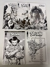 Spawn #310 311 317 318 319 Black & White Mcfarlane Variants Image Lot *S11 picture