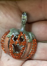 Kirk’s Folly Halloween Pumpkin( Silver Tone) Magnetic picture