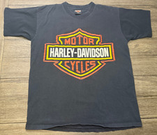 VTG 1993 Harley-Davidson Holoubek Dogmeats Seattle Washington T Shirt Size Large picture