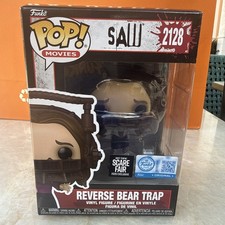 Funko Pop Movies Saw Reverse Bear Trap#2128 Hot Topic Scared Fair Exclusive 2026 picture