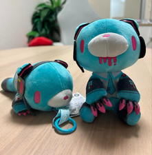 GLOOMY x Hatsune Miku Plush Keychain & Bite Mascot Set Piapro Japan Official picture