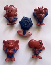 RARE Kellogg’s Spider-Man 2012 Complete 4 Figure Set picture