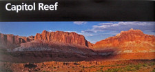 Capitol Reef National Park Utah National Park Service Unigrid Brochure Map picture