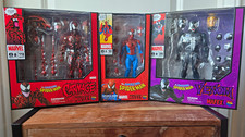 Medicom Toy MAFEX Marvel 6in Spider-Man Carnage Venom Figures No.118 185 088 picture