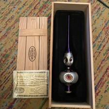 Vintage Thomas Pacconi Museum Series Glass Tree Topper Violet/silver picture