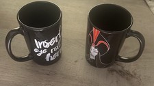 2 Identical Disney Aladdin JAFAR 12oz Mugs 