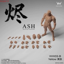 1/12 Highly Articulated Male Body Action Figure Custom Model Yellow Skin Tone picture