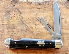 Vintage E C  Simmons  Wood Easy Open Jack Knife picture
