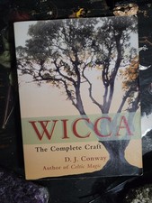 2001 Wicca The Complete Craft Conway - Vintage Witchcraft Occult Wicca Paperback picture