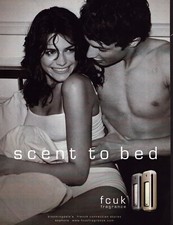 2003 FCUK Fragrance Print Ad Wall Art Scent to Bed picture