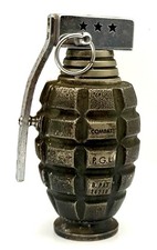 Vintage Japan Table Lighter Combat P.G.L. D.Pat 14210 Pineapple Figural As Is picture