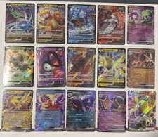 Pokémon Korean Double Rare Lot x15 (V Ex Vmax) Rayquaza Dragonite Gyrados etc NM picture