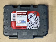 NOS 34860 Craftsman 11 Pc. Drive Socket Ratchet Wrench Quick Release Inch Set picture