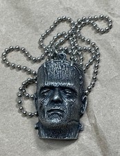 HALLOWEEN  Frankenstein Monster Handmade Metal  Necklace 18