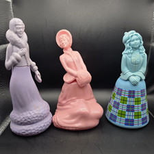 11 Vintage Avon Perfume Ceramic Figurine Lot With Original Perfume Inside picture
