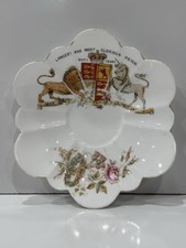 Vtg Queen Victoria's Diamond Jubilee 1897 Saucer Old Foley Company Replacement picture