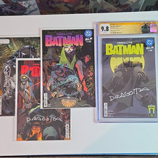Absolute Batman #1 Batman Day CGC 9.8 Signed Dragotta +3 signed 1st prints picture