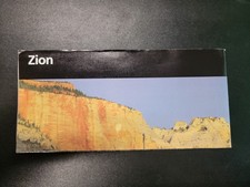 Zion National Park UniGrid - NPS Brochure/Map - NEWEST Printing GPO 2025 picture