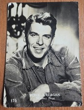 1950s Belgian Chewing Gum #176 Ronald Reagan Card USA President Film Star Rare picture