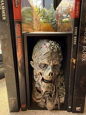 Horror Themed Barnacle Covered Zombie Handmade Book Nook/Bookend picture