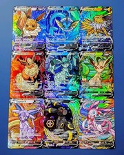Eveelutions Stained Glass Foil Cosplay Custom Fan Art Homage Set Umbreon Sylveon picture