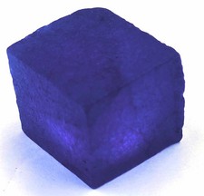 100 Ct Natural Blue Sapphire Cube Uncut Dyed Rough Opaque IGL Loose Gemstone picture