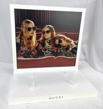 GUCCI FW17 Large 4-Piece Promo DISPLAY Unit, White Plexiglass, Open Box picture