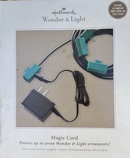 Hallmark Keepsake Wonder and Light Magic Cord Powers 7 Ornaments picture