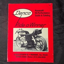 Vintage Denco Kawasaki Hi-Performance Guide Catalog Triple H1 H2 S2 S3 Chambers picture